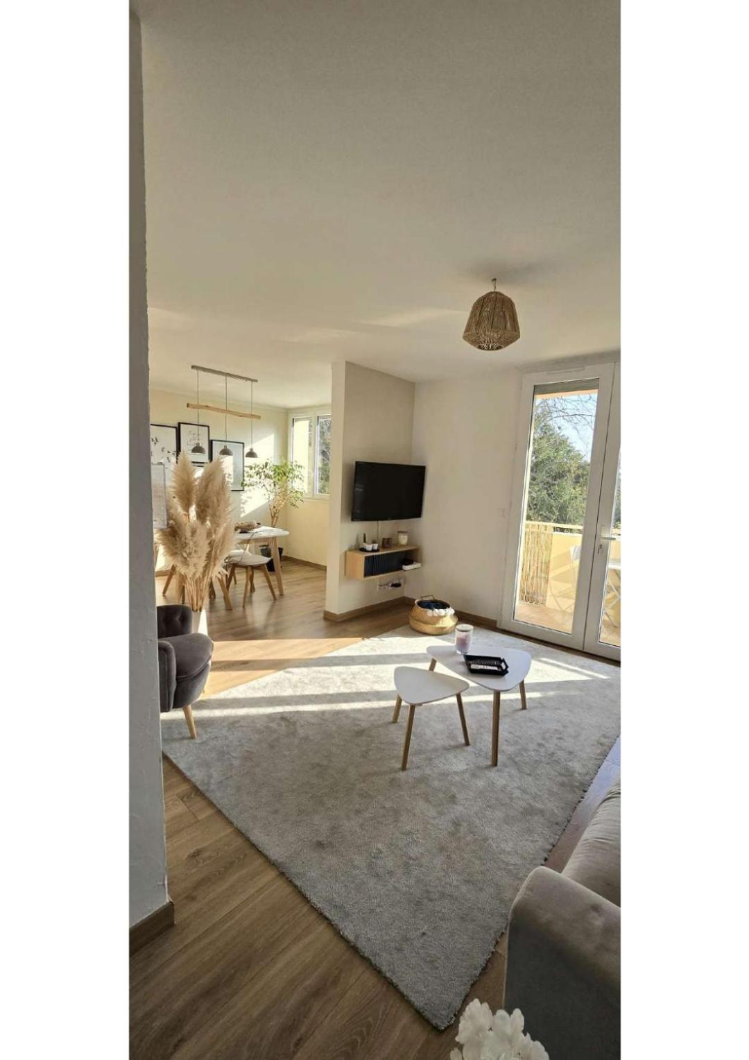 Superbe T3 Cosy, Parking Gratuit + Balcon Leilighet Riom Eksteriør bilde